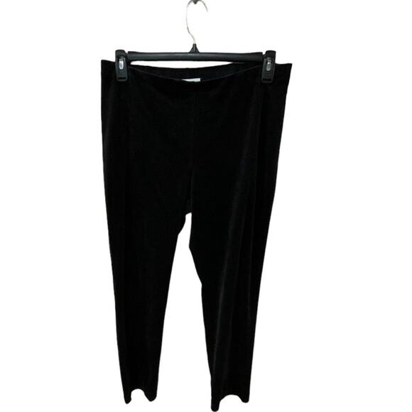 J Jill Velvet Trouser Womens M Petite Mid Rise Straight Leg Stretch Casual NWT - Picture 1 of 11